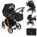 ADAMEX Reggio Special Edition Bronze - Бебешка количка 3 в 1